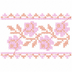 Cross Stitches Embroidery Design 1